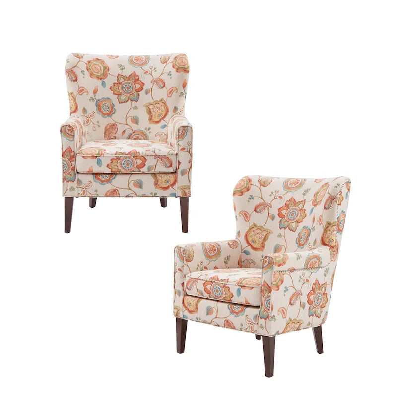 Madison Park Halford - Ensemble de 2 fauteuils d'appoint