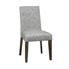Horizons Rustic Caramel with Sawmark Distressing Uph Side Chair (Set of 2)