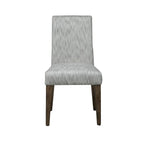 Horizons Rustic Caramel with Sawmark Distressing Uph Side Chair (Set of 2)