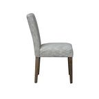 Horizons Rustic Caramel with Sawmark Distressing Uph Side Chair (Set of 2)