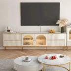 Meuble TV rectangulaire moderne de luxe léger JASIWAY