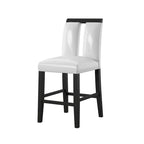 Blanton Contemporary Black Solid Wood LED 5-Piece Counter Height Dining Table Set by Furniture of America