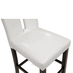 Blanton Contemporary Black Solid Wood LED 5-Piece Counter Height Dining Table Set by Furniture of America