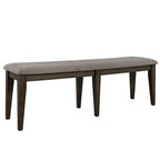 Double Bridge Dark Chestnut Bench