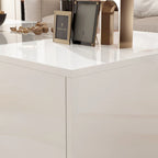 Table basse de rangement Tables basses laquées brillantes Lumières LED Cocktail - 47,4W