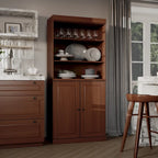 Garde-manger de cuisine 100 % bois massif 32 po avec 2 portes par Palace Imports