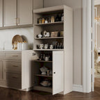 Garde-manger de cuisine 100 % bois massif 32 po avec 2 portes par Palace Imports