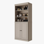 Garde-manger de cuisine 100 % bois massif 32 po avec 2 portes par Palace Imports
