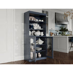 Garde-manger de cuisine 100 % bois massif 32 po avec 2 portes par Palace Imports