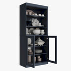 Garde-manger de cuisine 100 % bois massif 32 po avec 2 portes par Palace Imports