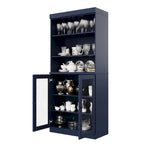 Garde-manger de cuisine 100 % bois massif 32 po avec 2 portes par Palace Imports