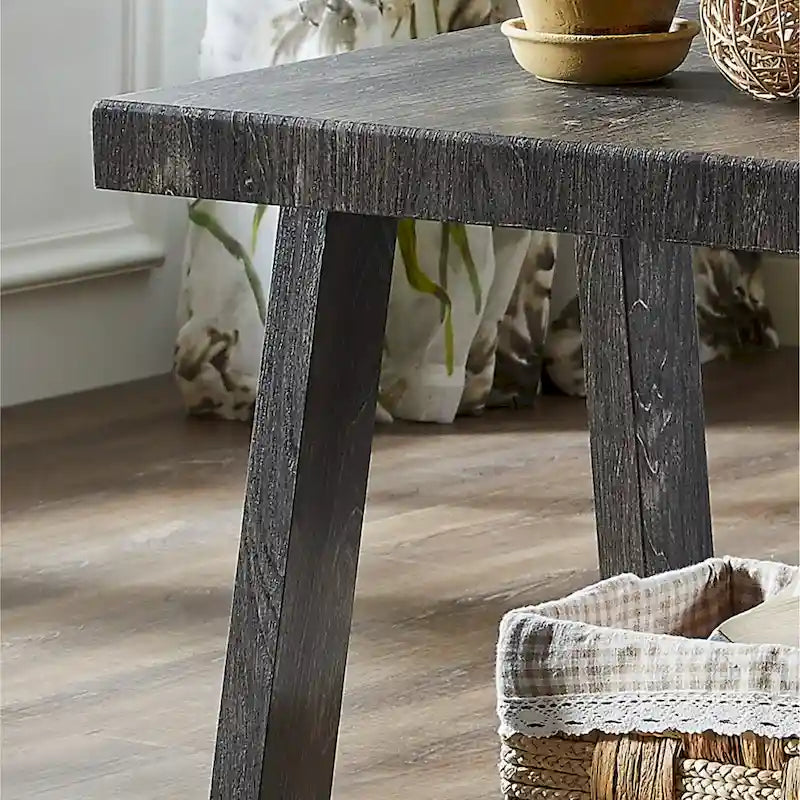Roundhill Furniture Athens Contemporary 3-pc. Replicated Wood Shelf Table Set