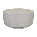 Carolina Living Tamia 42 Round Wooden Coffee Table - Elm