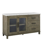 Steve Silver Marble Top Server
