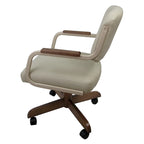Chaise de cuisine à roulettes pivotante et inclinable M-115 - Siège 18 pouces