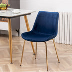 Roundhill Furniture Aufurr Modern Velvet Dining Chair (Set of 2)