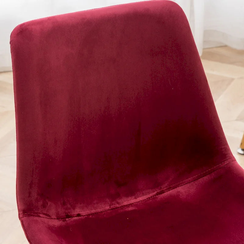 Roundhill Furniture Aufurr Modern Velvet Dining Chair (Set of 2)