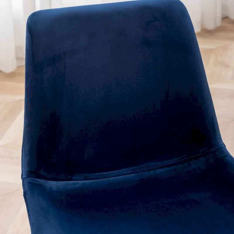 Roundhill Furniture Aufurr Modern Velvet Dining Chair (Set of 2)