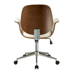 Carson Carrington Vejle Faux Leather Mid-Century Office Chair