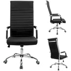 Homall Ribbed Office Chair High Back Conference Chair