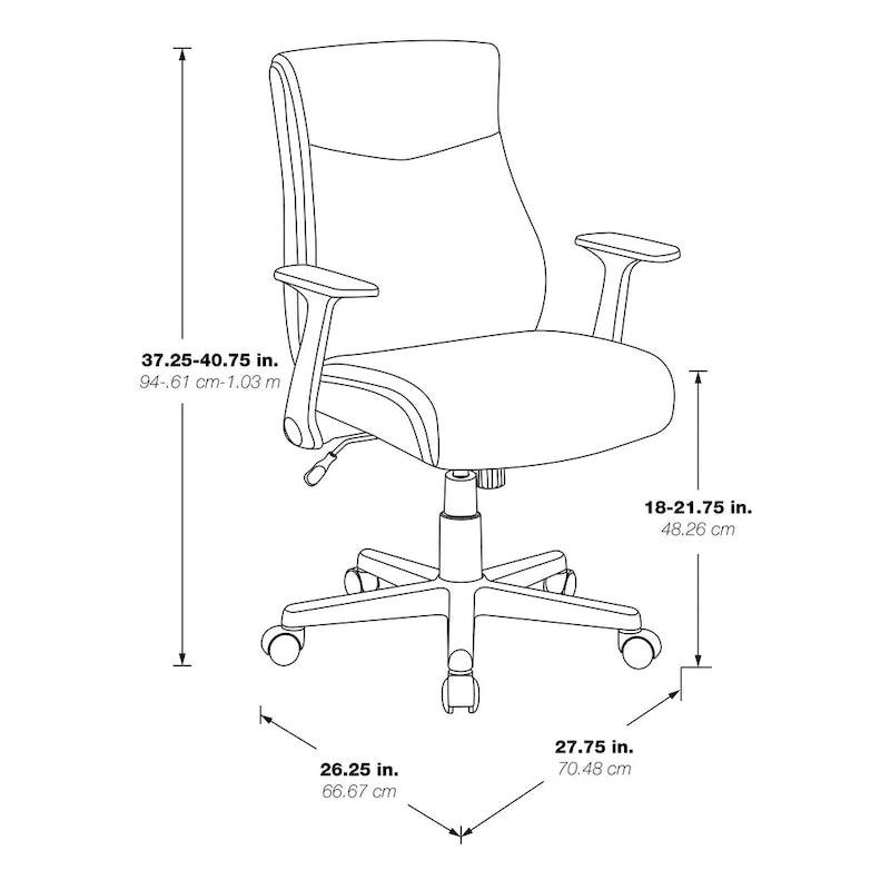 Mid Back Managers Office Chair