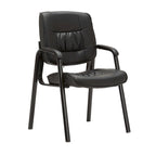 BTExpert Premium Leather Office Executive Waiting Room Guest/Reception Side Conference Chair