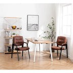 BTExpert Premium Leather Office Executive Waiting Room Guest/Reception Side Conference Chair
