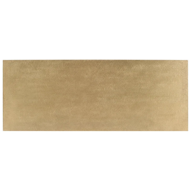 Brass Covered Sideboard - Handmade Recycled Wood