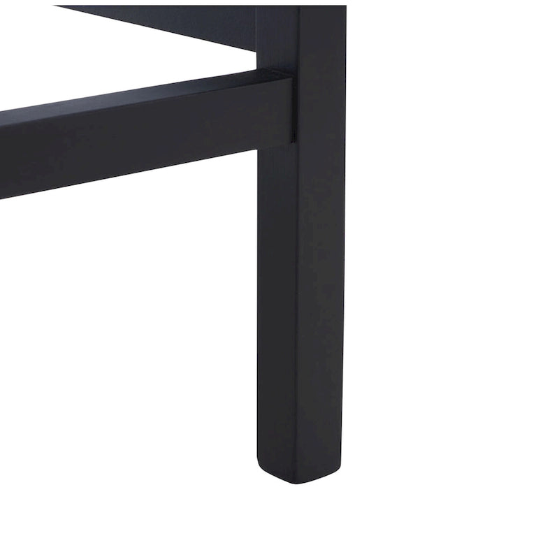 Natural Cane Low Back Counter Stool