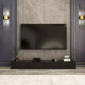 Famapy Extendable Entertainment Center With 4 Storage Drawers