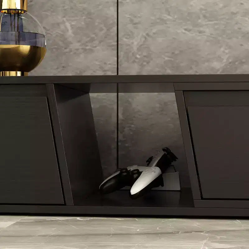 Meuble TV extensible Famapy avec 4 tiroirs de rangement