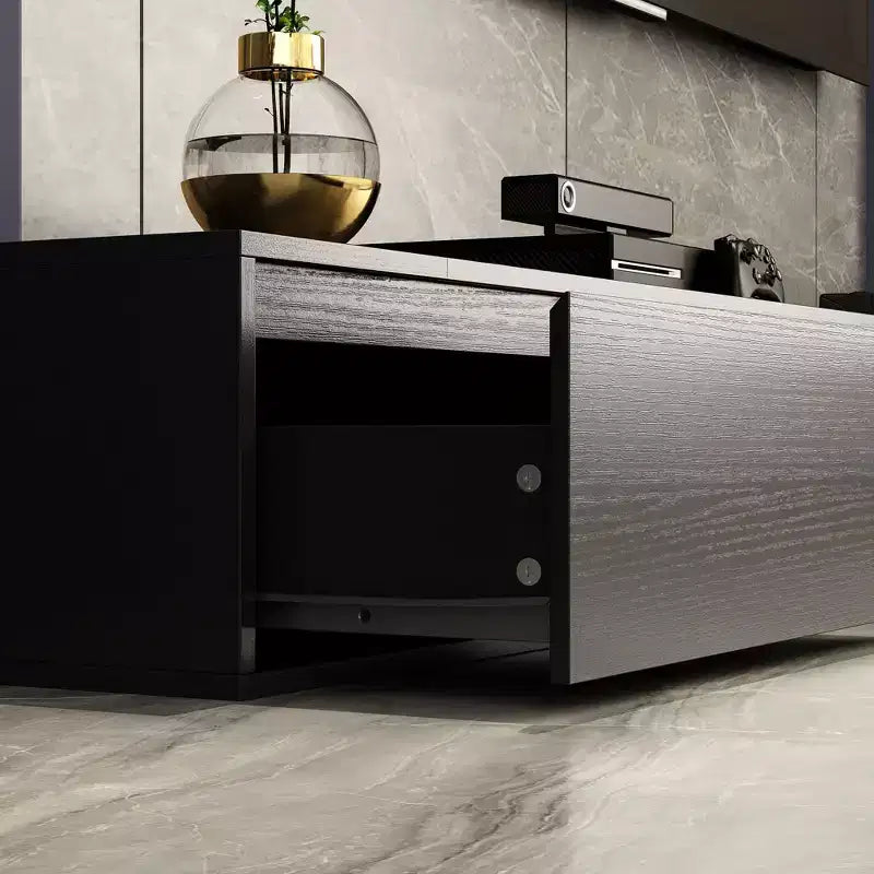 Meuble TV extensible Famapy avec 4 tiroirs de rangement