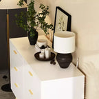 Commode moderne Famapy avec 6 tiroirs, unité de rangement élégante, pour la chambre et le salon
