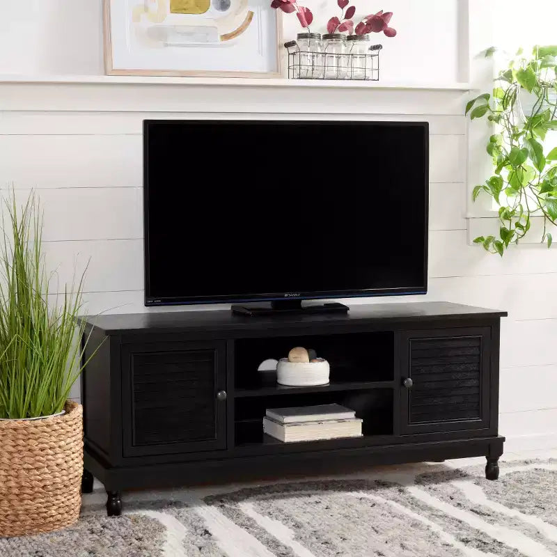 Tate 2 Door 1 Shelf Media Stand - MED5708 - Safavieh