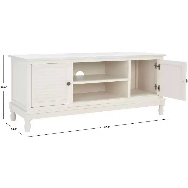 Tate 2 Door 1 Shelf Media Stand - MED5708 - Safavieh