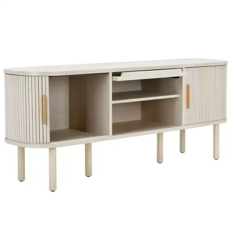 Meuble TV Tealla 2 Tambour & 1 Verre - MED9635 - Safavieh