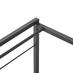 Meuble de classement VECELO avec 1 tiroir, meuble de bureau mobile roulant avec rangement ouvert compatible A4, cadre en métal