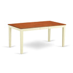 Ensemble de salle à manger East West Furniture comprenant une table de cuisine rectangulaire et des chaises de salle à manger avec un banc (options de couleur de finition)