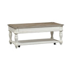 Magnolia Manor Antique White Lift Top Cocktail Table