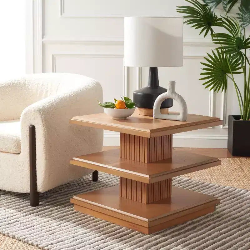 Table d'appoint à 2 étagères Suette - ACC5001 - Safavieh