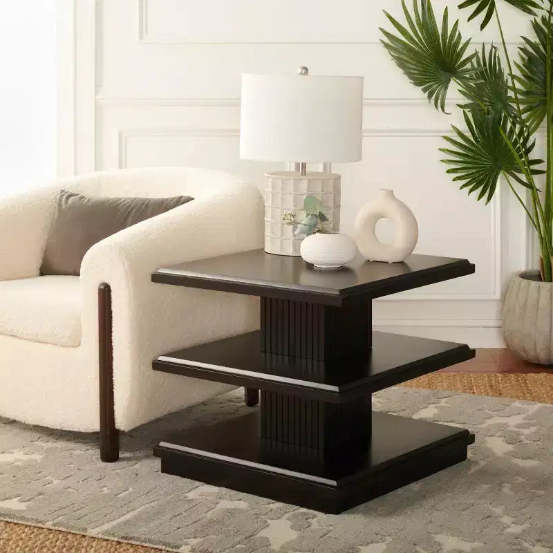 Table d'appoint à 2 étagères Suette - ACC5001 - Safavieh