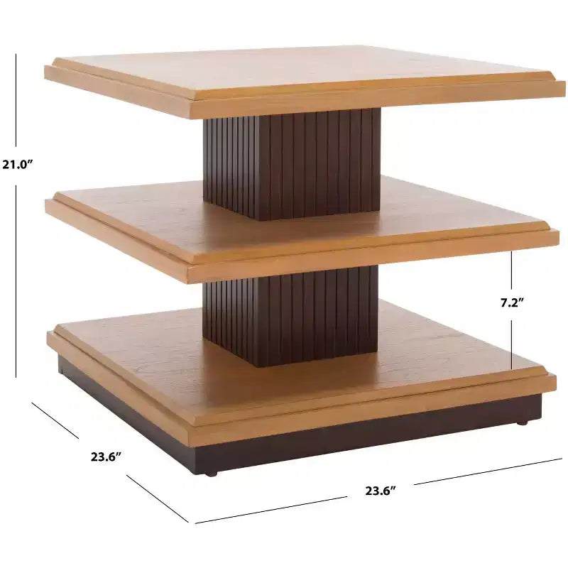 Table d'appoint à 2 étagères Suette - ACC5001 - Safavieh