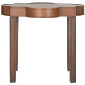 Mizel End Table - AMH1514A - Brown - Safavieh Couture