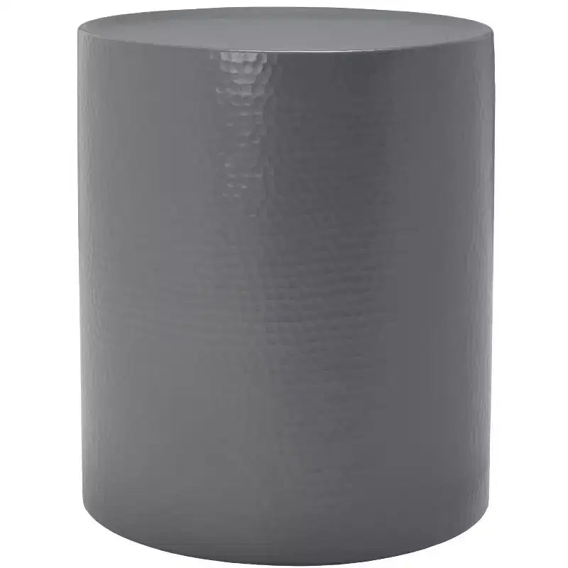 Polonium Hammered Side Table - FOX5502 - Safavieh Couture