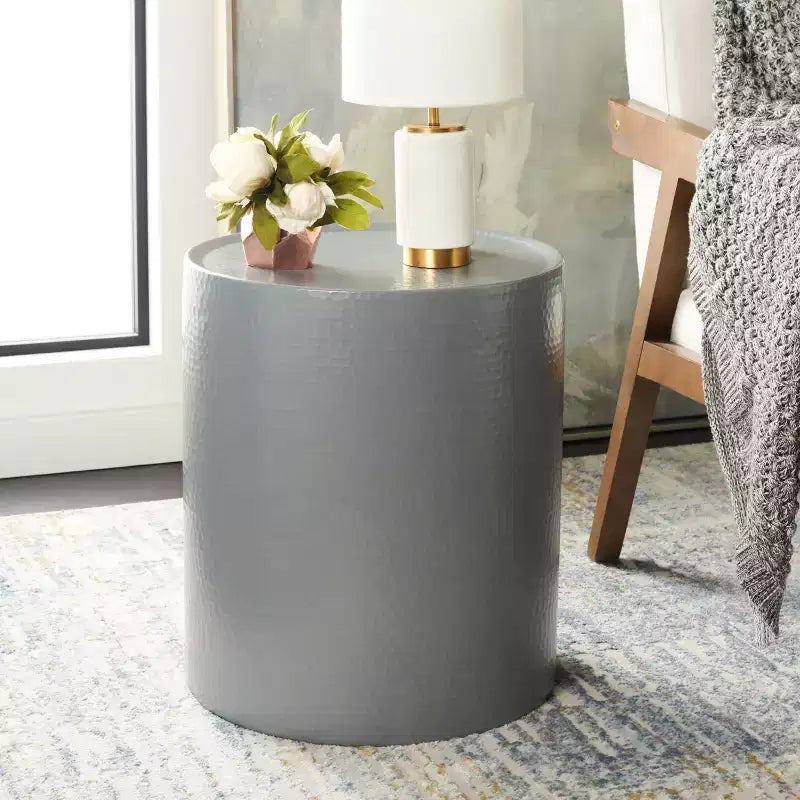 Table d'appoint martelée Polonium - FOX5502 - Safavieh Couture