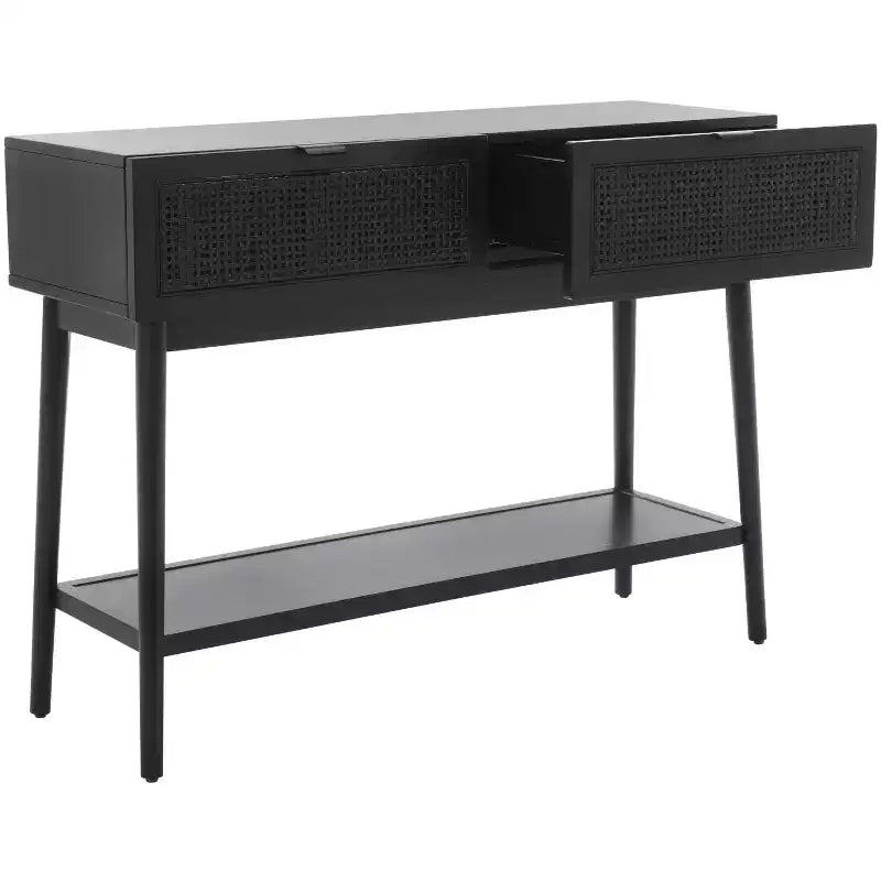 Console en rotin Baisley à 2 tiroirs - CNS5000 - Safavieh