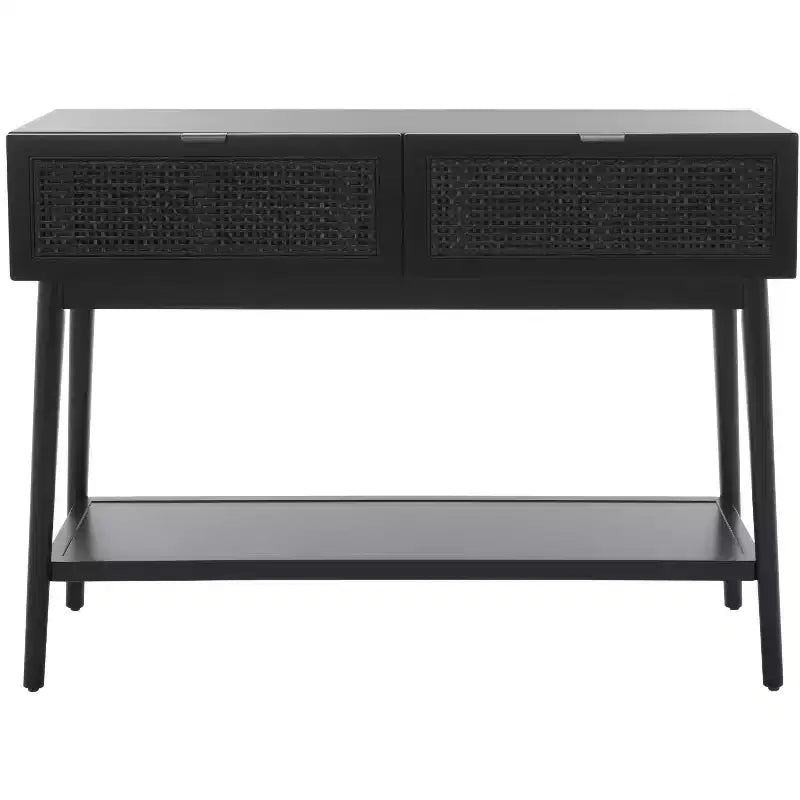Baisley 2 Drawer Rattan Console - CNS5000 -Safavieh