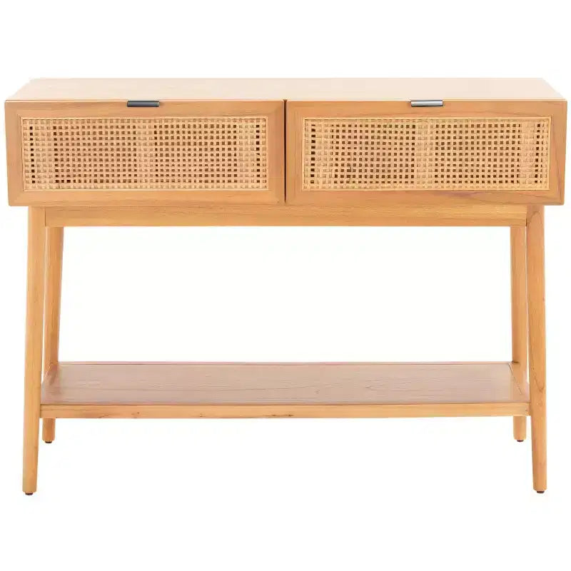 Console en rotin Baisley à 2 tiroirs - CNS5000 - Safavieh