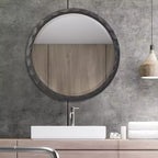 Miroir rond Uttermost à bord festonné