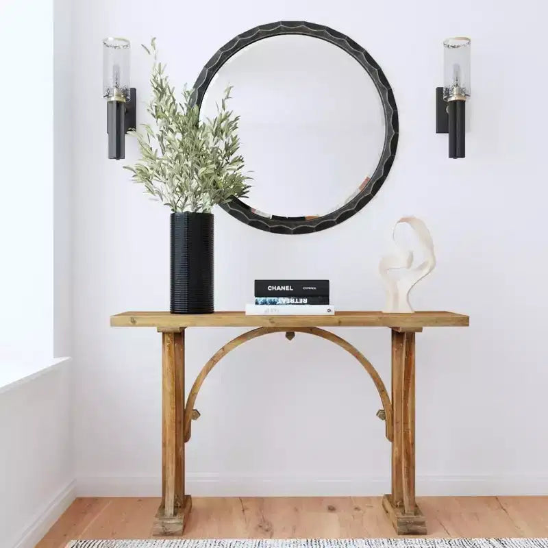 Miroir rond Uttermost à bord festonné